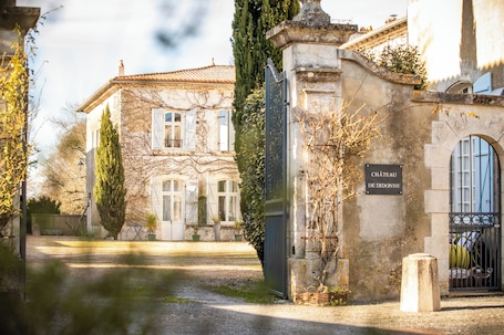 Fachada de la propiedad. Château de Didonne
