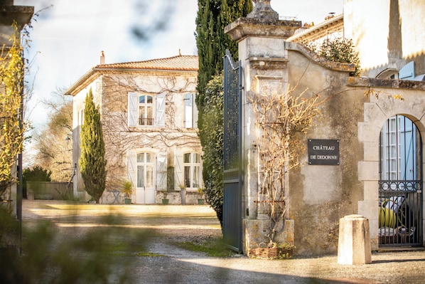 Façade de l’hébergement