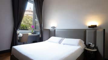 Edredón y artículos del minibar gratis