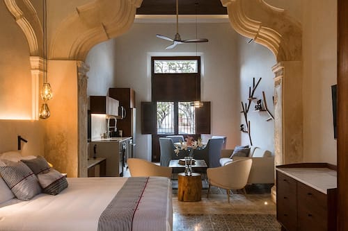 Suite Premium, 1 cama King size, vista al parque | Sábanas de algodón egipcio y ropa de cama de alta calidad