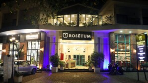 A hotel entrance with a sign reading "Rosetum Hotel" and "Conference Hall". - Rosetum Anjuna (Anjuna)