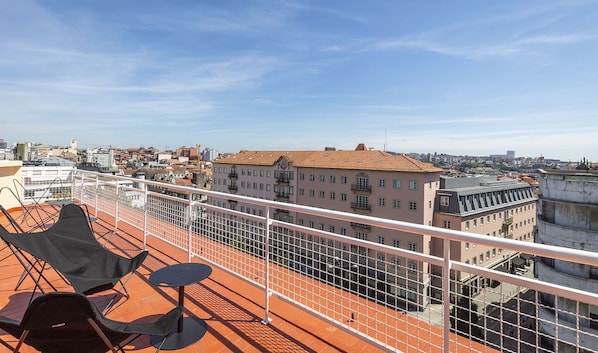 Terrasse sur le toit