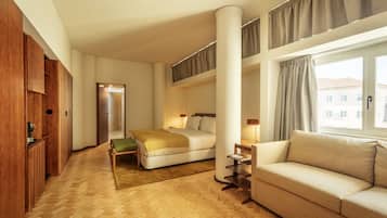 Suite Deluxe | 1 dormitorio, colchones Select Comfort, minibar y caja fuerte