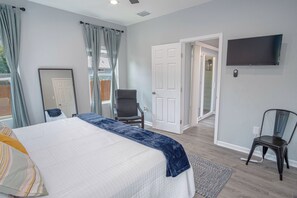 House (4 Bedrooms) | 4 bedrooms, laptop workspace, iron/ironing board, bed sheets - Delightfully Renovated 4 Br/2 BA Near DT Riverwalk (San Antonio)