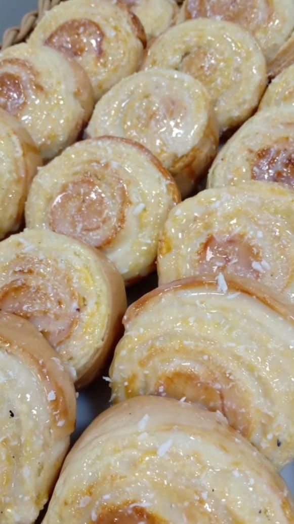 A close-up of a food item, possibly a pastry or dessert, with a glossy, caramelized surface.