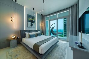 Apartment, 2 Schlafzimmer | Ausblick vom Zimmer