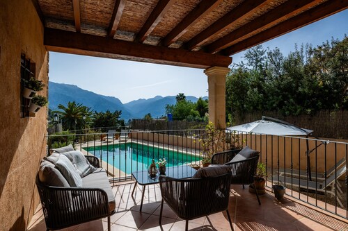 Holiday Home 'Can Bordoy' with Mountain View, Pool, Garden & Terrace