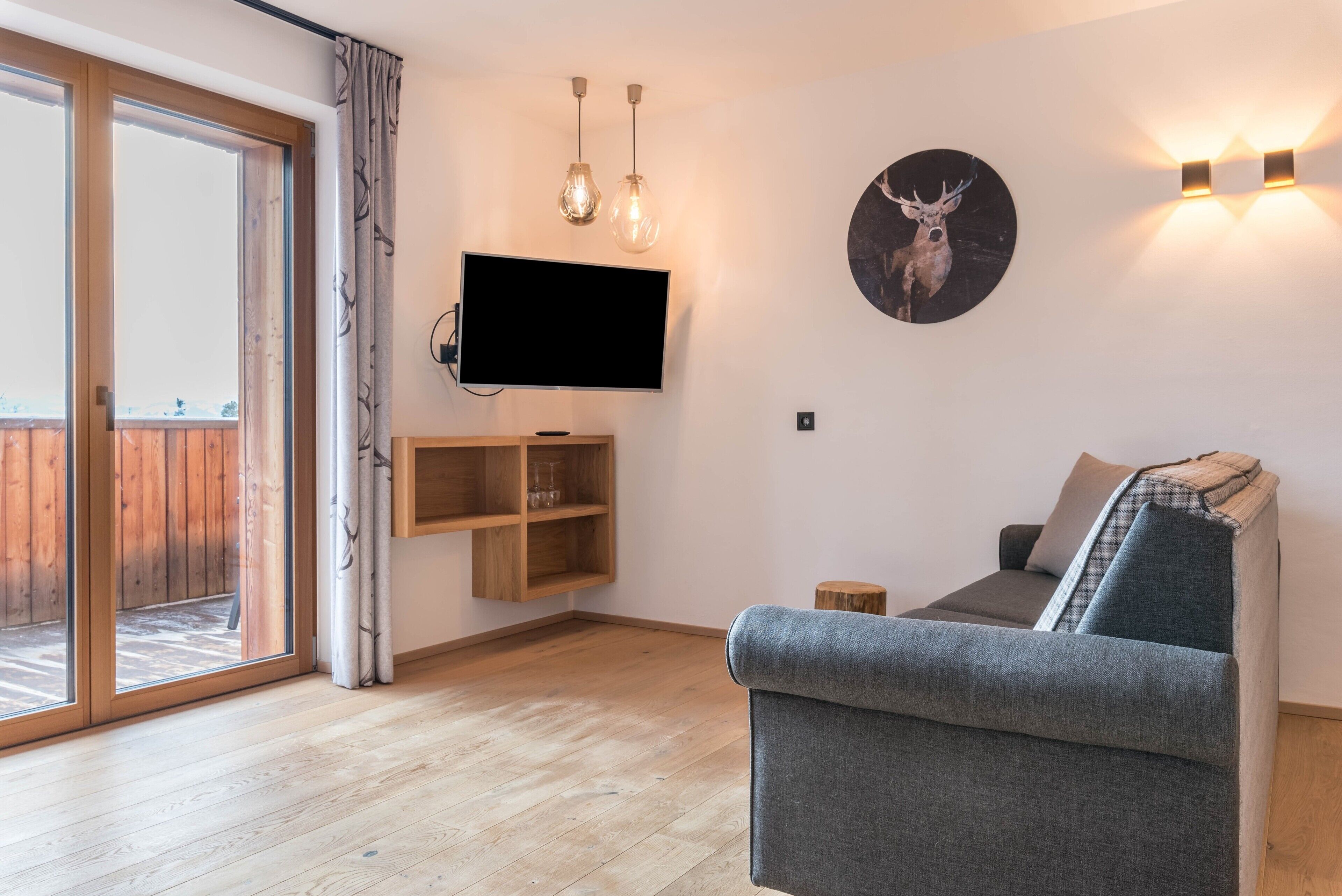 Ferienwohnung "Schartneralm Lärche" Mit Wald- Und Weideblick, Terrasse & Wi-fi - Kastelruth