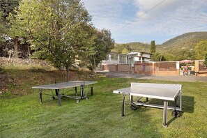 Outdoor dining - 'Mobile Home Charme 177' with Pool, Private Terrace & Wi-Fi (Pietra Ligure)