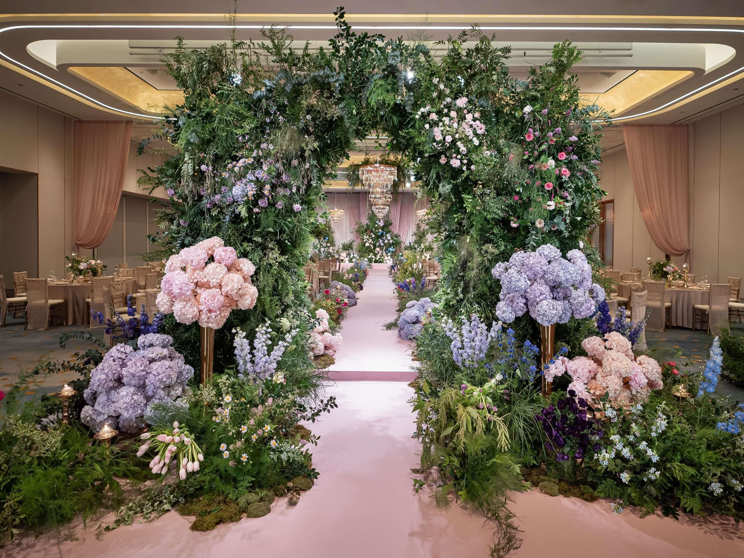 Indoor wedding