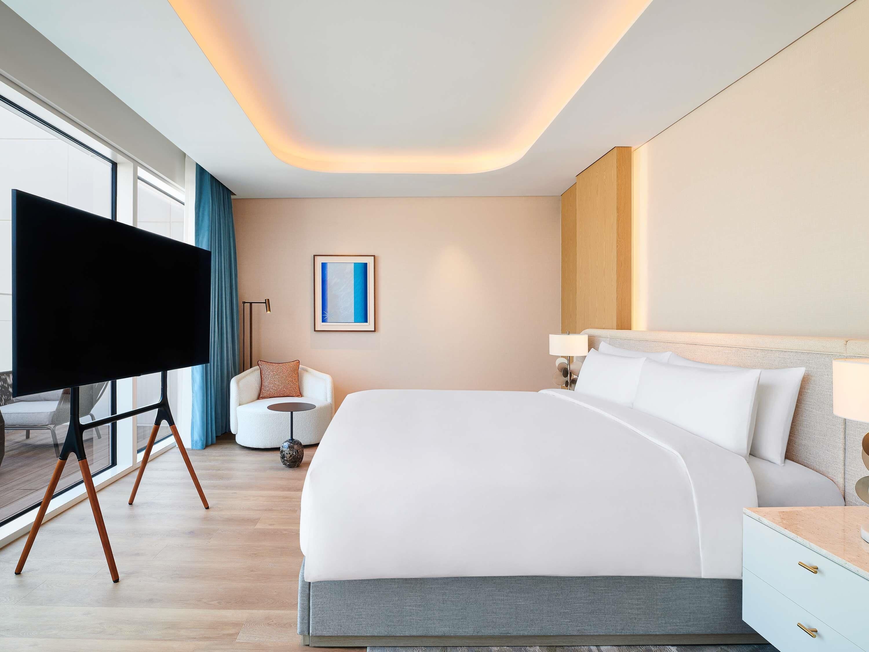 Suite, 1 King-Bett, Terrasse, Flussblick (Bamseom) | Hochwertige Bettwaren, Daunenbettdecken, Minibar, Zimmersafe