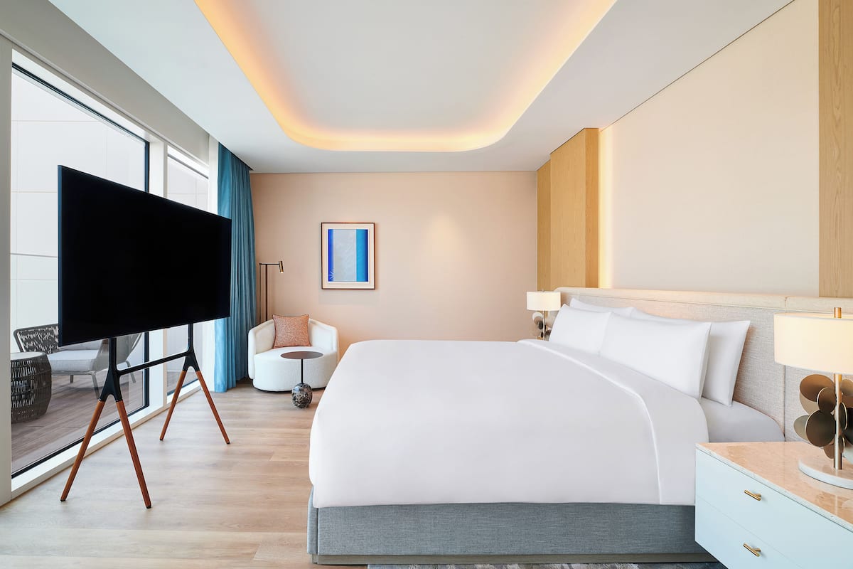 Suite, 1 King Bed, Terrace, River View (Bamseom) | Premium bedding, down duvets, minibar, in-room safe