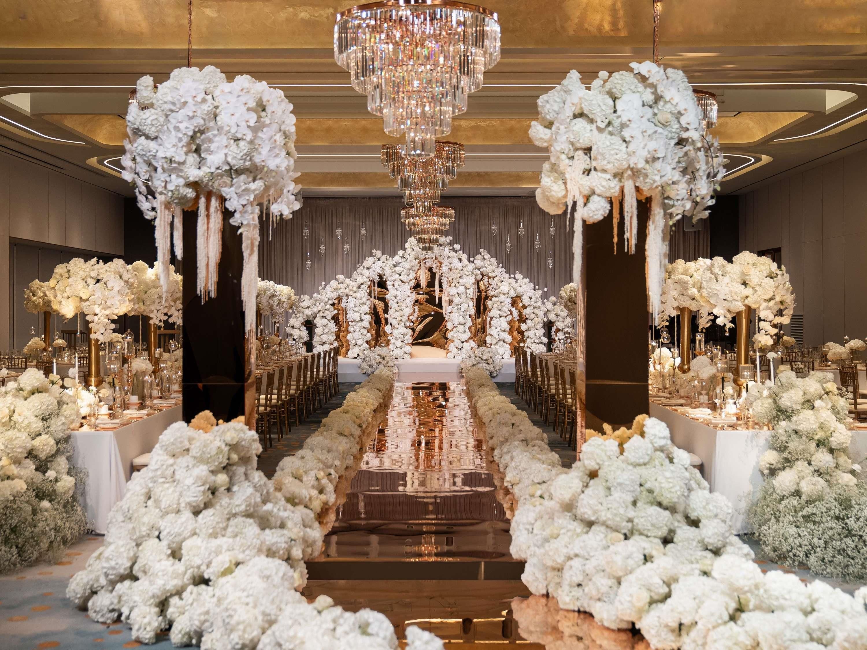 Indoor wedding