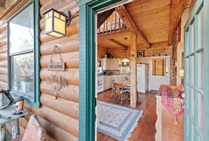 Cabin, 2 Bedrooms | Interior - Mighty Oak Log Cabin 2 Bedroom Cabin by RedAwning (Fredericksburg)