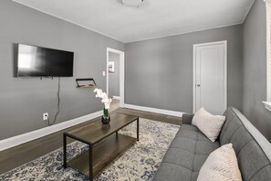 Smart TV, music library, video library