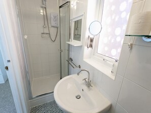 Hair dryer, towels