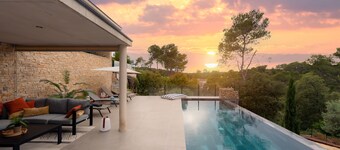 Superb villa-infinity pool-sauna-gym - 20min from Montpellier and beaches