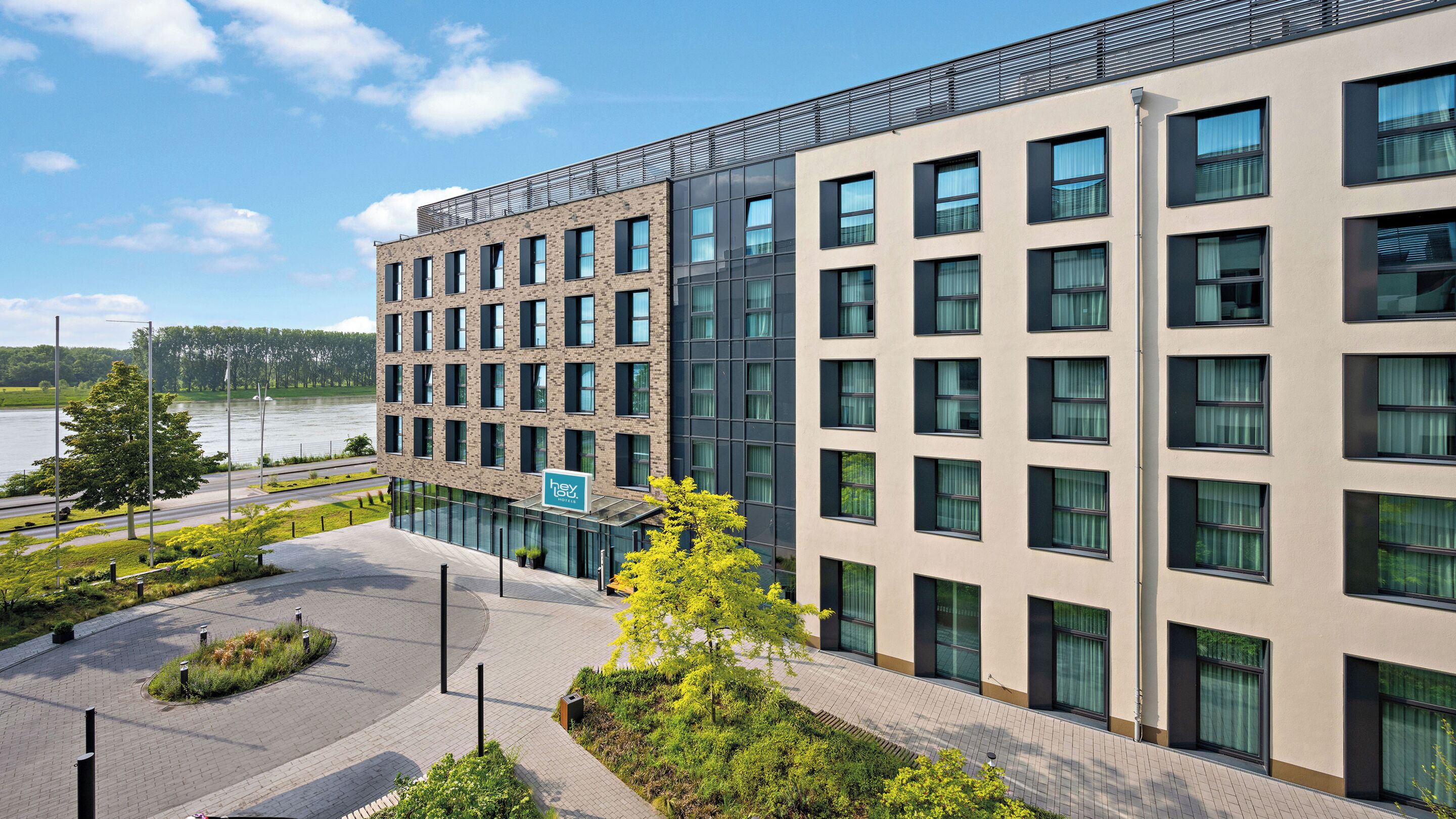 Fassade der Unterkunft