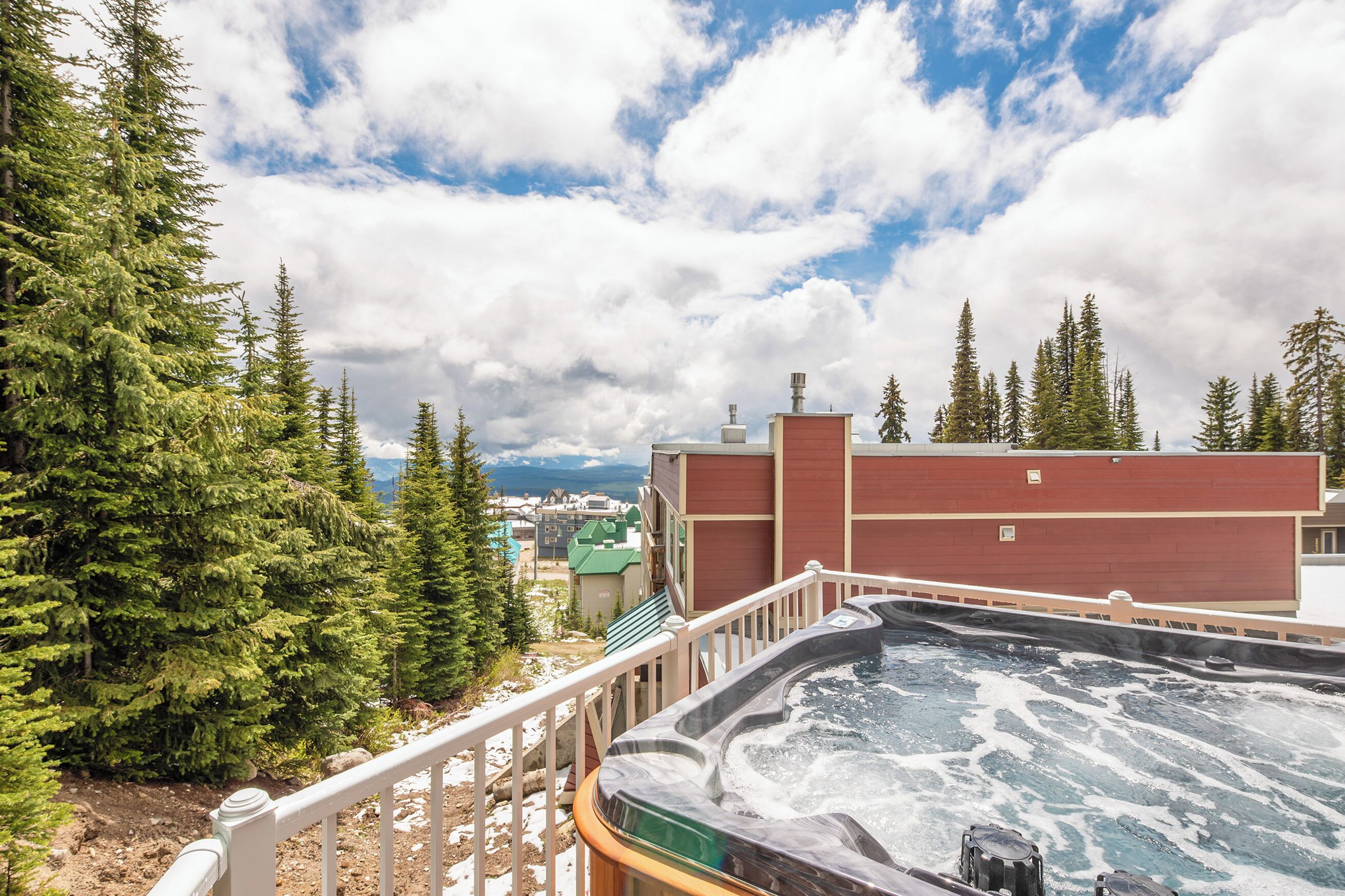 Bain à remous extérieur