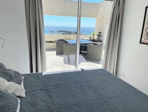 Stunning ocean view 3 bedroom apartment with pool