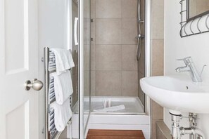 Hair dryer, towels