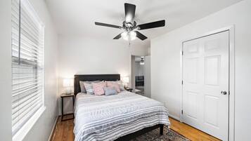 2 habitaciones, wifi gratis y ropa de cama
