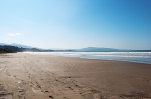 On the beach