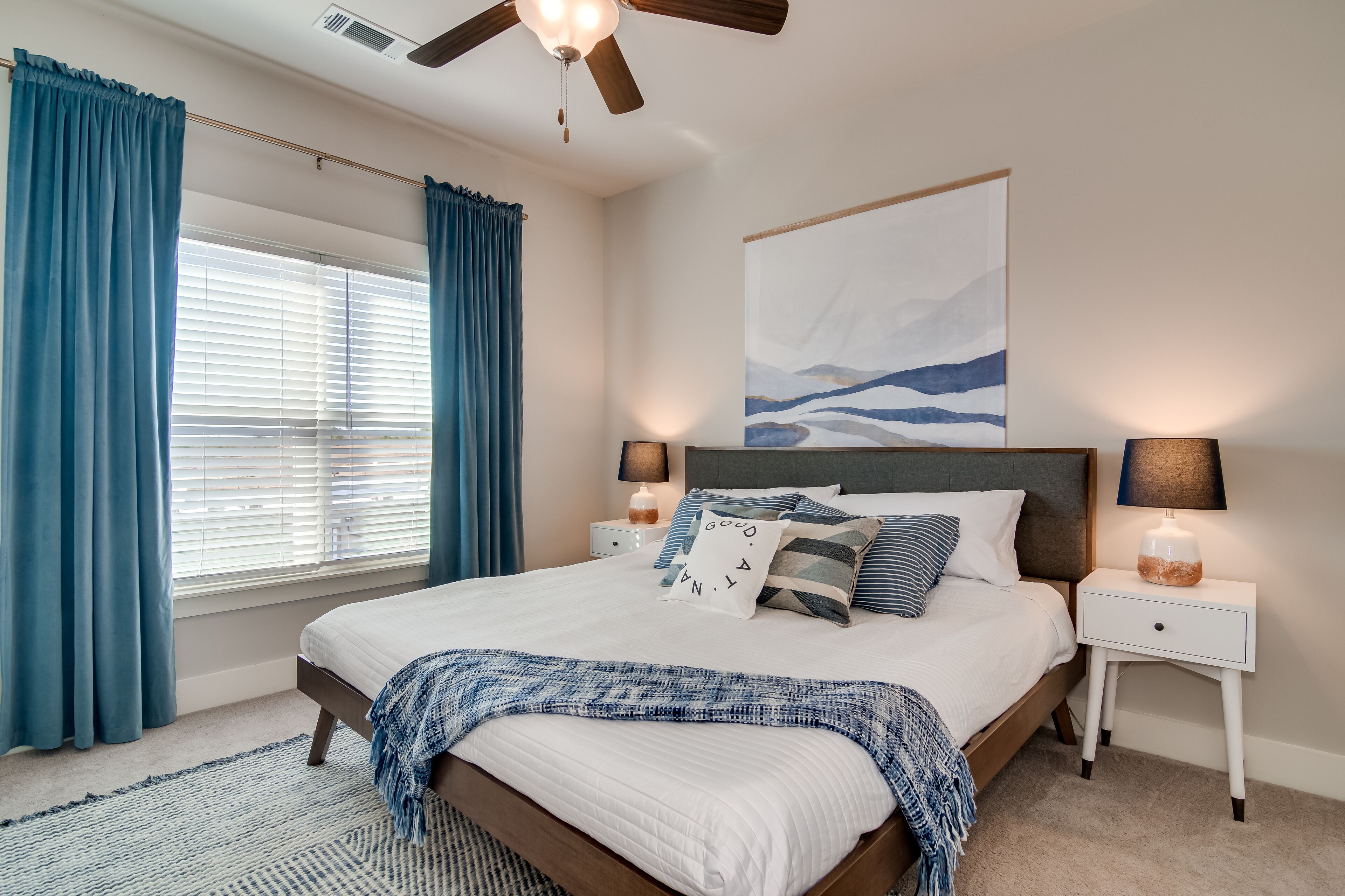 2 bedrooms, desk, iron/ironing board, free WiFi