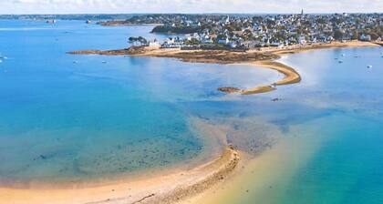 Maison sur le golf avec vue sur la mer