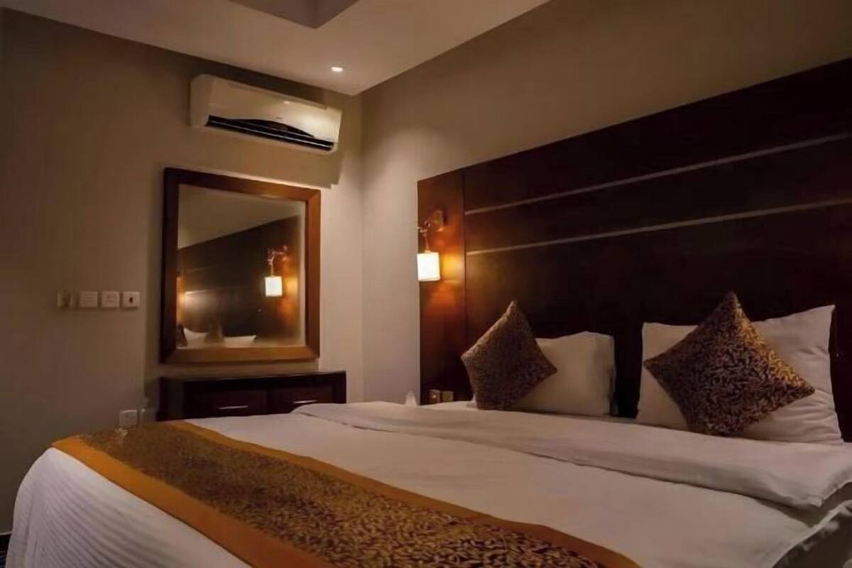 2 makuuhuonetta, minibaari, ilmainen Wi-Fi, vuodevaatteet