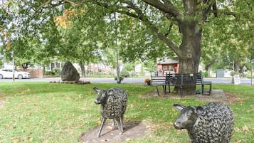 Overnattingsstedets uteområder