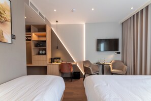 Premium bedding, minibar, in-room safe, desk - The CORNR Hotel (Nieuwpoort)