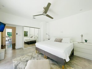 4 soverom, skrivebord, strykejern/-brett og wi-fi (inkludert)