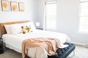 2 Schlafzimmer, Schreibtisch, kostenloses WLAN, Bettwäsche
