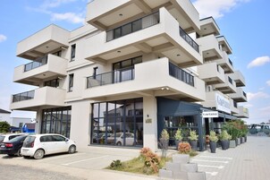 Façade de l’hébergement