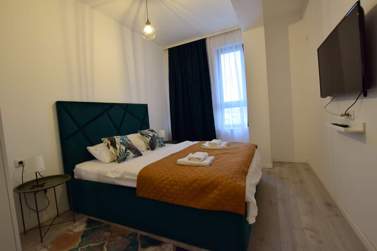 2 slaapkamers, hypoallergeen beddengoed, een strijkplank/strijkijzer