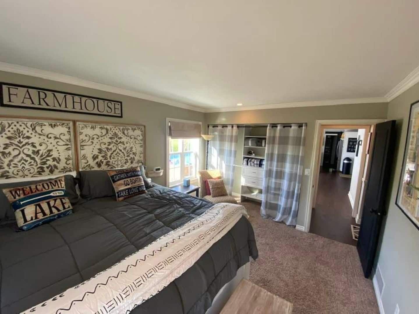 3 chambres, fer et planche à repasser, accès au Wi-Fi (inclus)