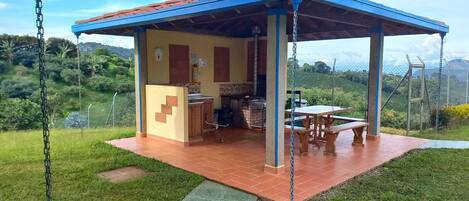 Restauration en plein air