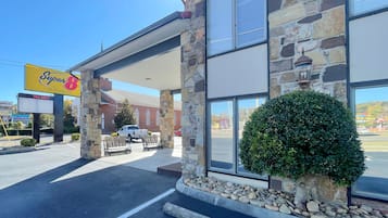 Entrada de la propiedad