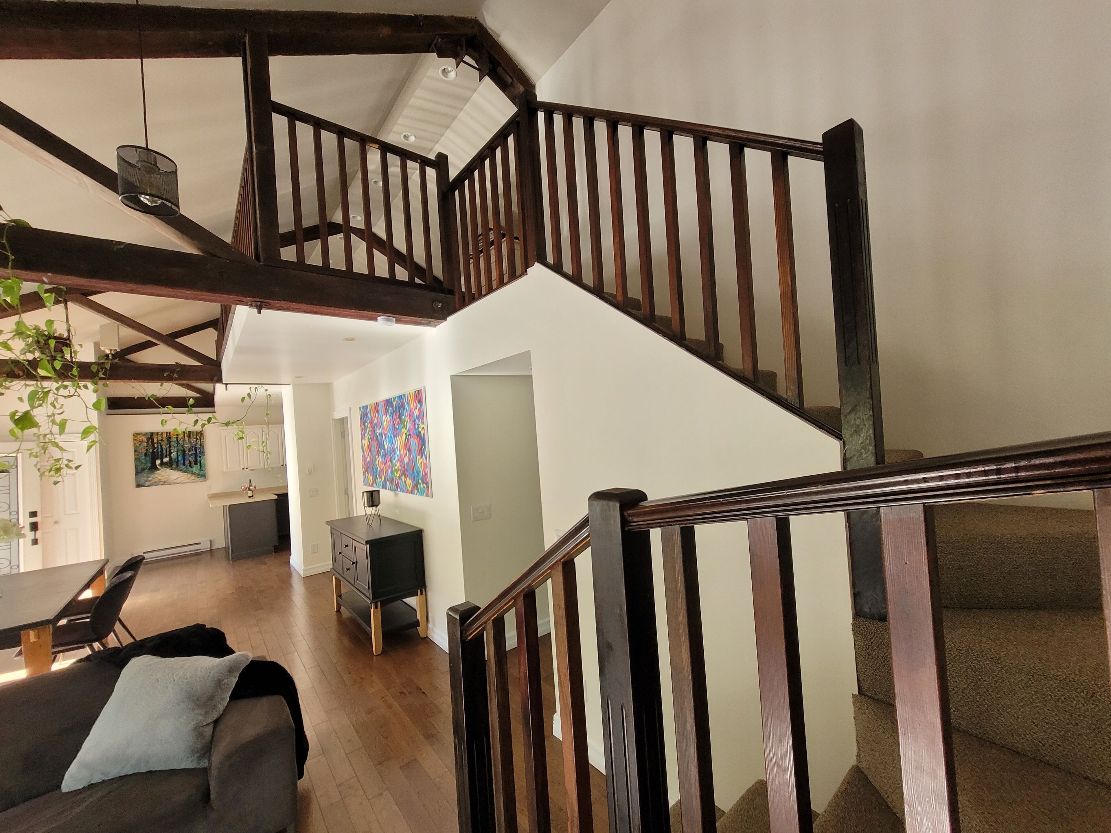 TV connectée, cheminée, jeux vidéo