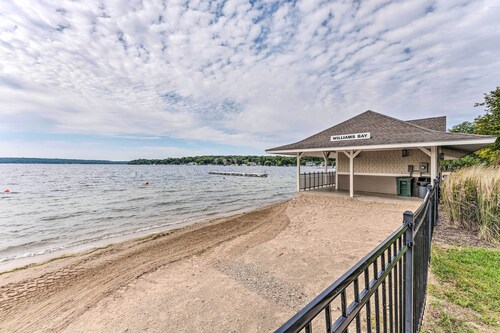 Williams Bay Getaway w/ Geneva Lake Views!