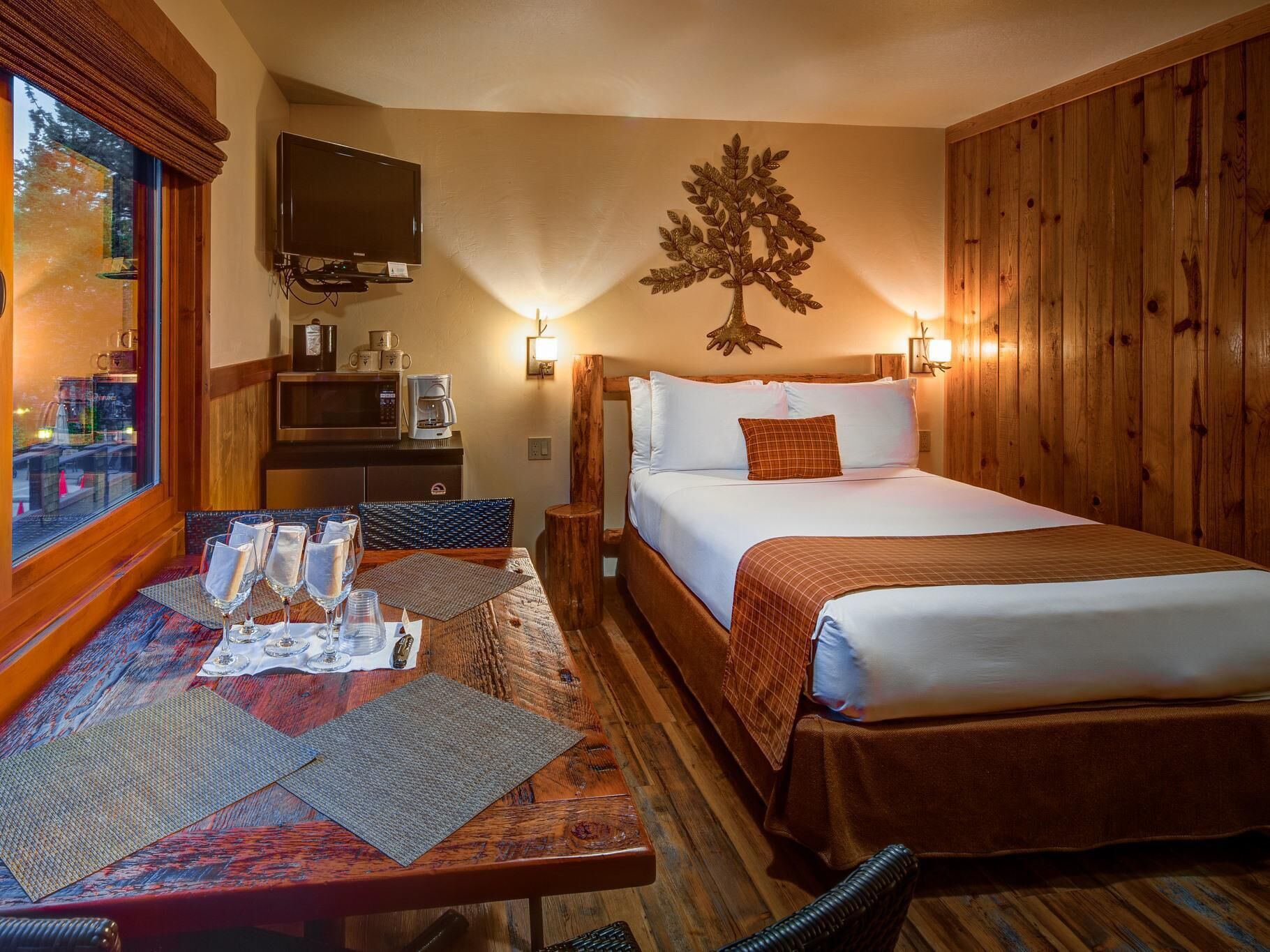 Family Cabin En-suite with bath - Garden View