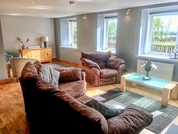 Fireplace - West Cottage Todrig Farm (Greenlaw, near Duns)
