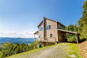 Exterior - Three-Level Cabin with Mountain Views (Boone)