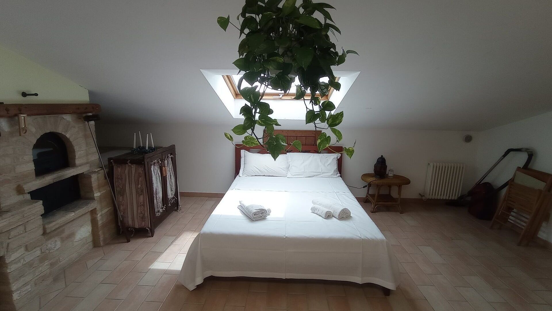 1 makuuhuone, silitysrauta/-lauta, vauvan matkasänky, ilmainen Wi-Fi