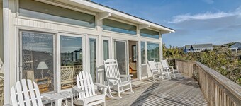Discover Two Silversides right by beach access 24 on Bald Head Island!