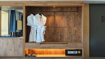 Family Triple Room, River View | Premium bedding, down comforters, in-room safe, blackout drapes