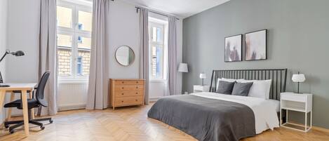 2 soveværelser, strygejern/strygebræt, Wi-Fi, sengetøj