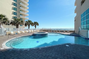 Indoor pool - Crystal Shores West | Miles of Oceanfront Views | Indoor/Outdoor Pools | My Beach Getaways (Gulf Shores)