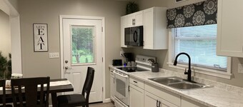 Thelma's Place is a cozy, three bedroom house, newly remodeled